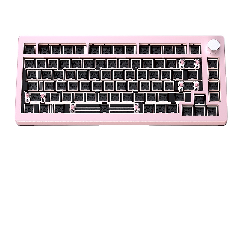 HJSDZHI AL75V2 Mechanical Keyb - огляд і ціна Mechanical Keyboard Barebone Aluminum Gasket 75