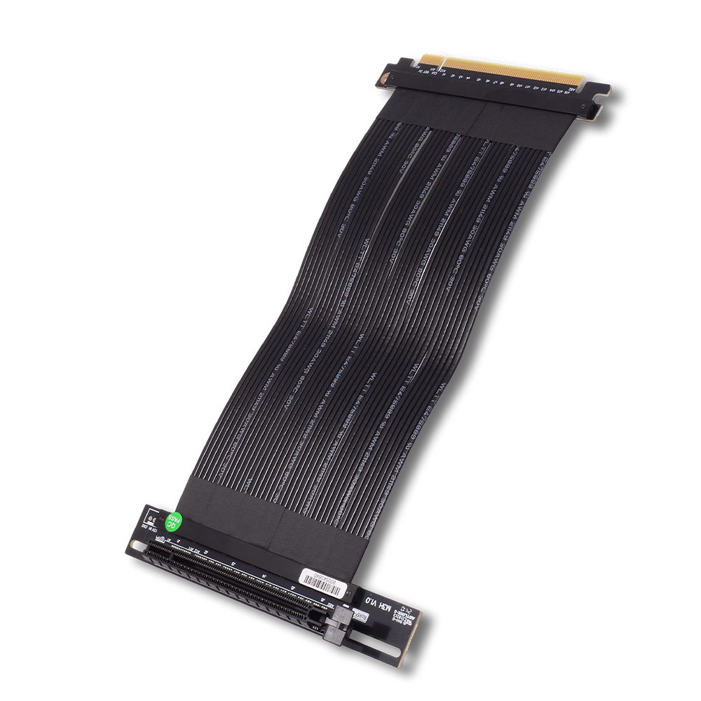 Riser Silver PCIe 4.0 X16 To X - огляд і ціна Pcie 4.0 X16 Riser Cable 90 Degree