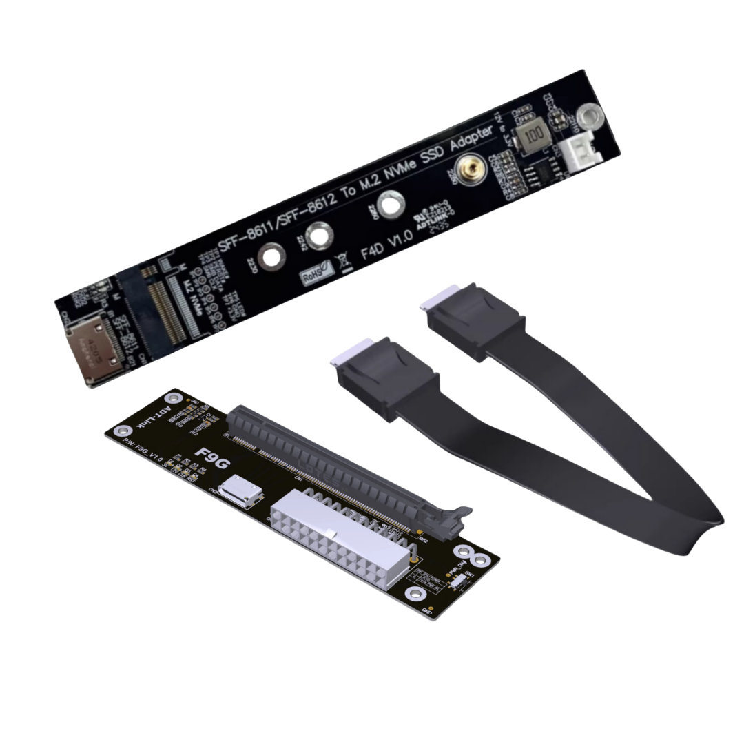 PCIe 4.0 X4 64Gbps OCuLink Lap - огляд і ціна External Gpu Dock Pcie 4.0 Oculink