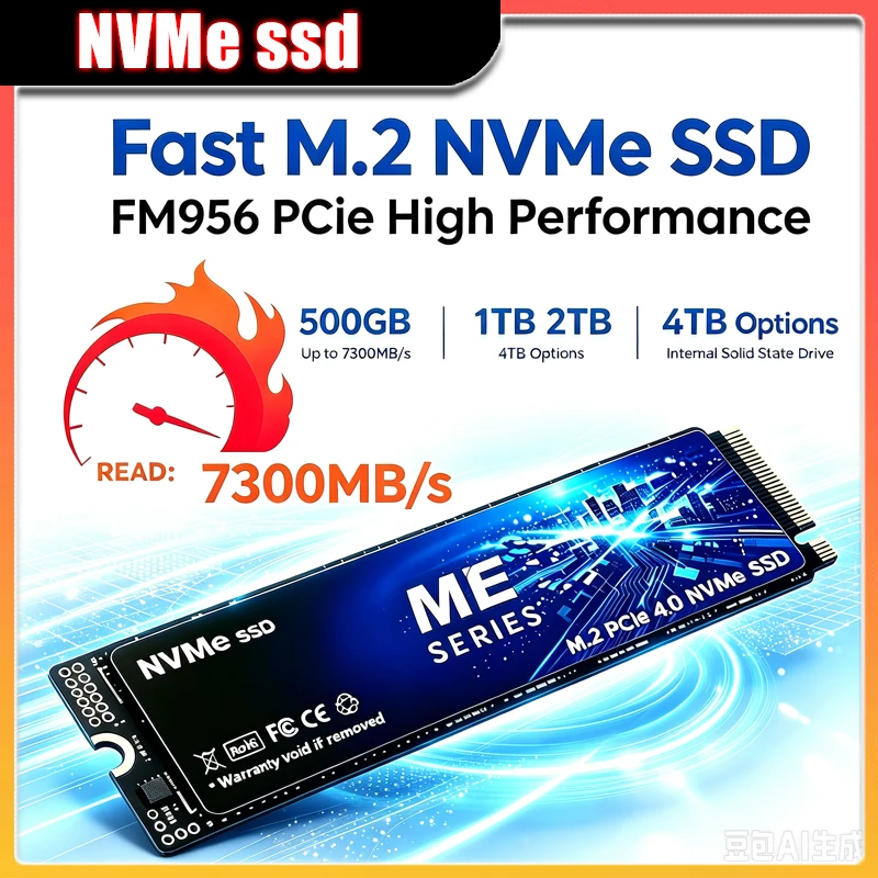 ME SSD 500GB 1TB 2TB 4TB M.2 S - огляд і ціна M.2 Nvme 4Tb Pcie 4.0 Ssd