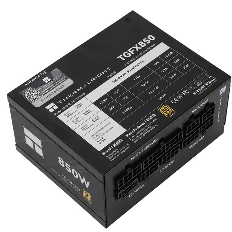Thermalright TR-TGFX850 SFX Go - огляд і ціна Sfx Power Supply 850W Gold