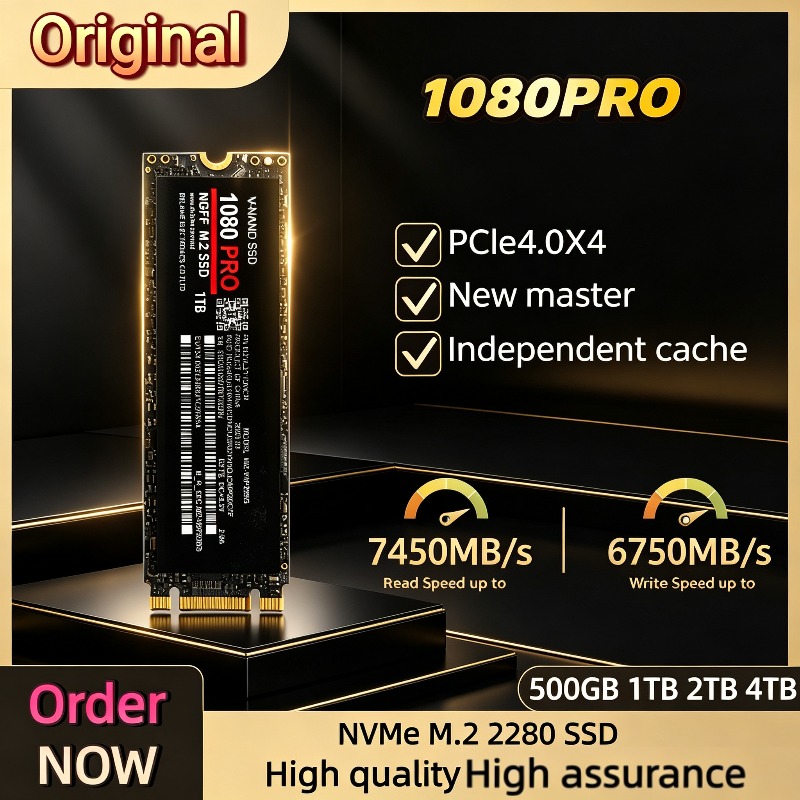 100% original 1080PRO with 1TB - огляд і ціна M.2 Nvme 4Tb Pcie 4.0 Ssd