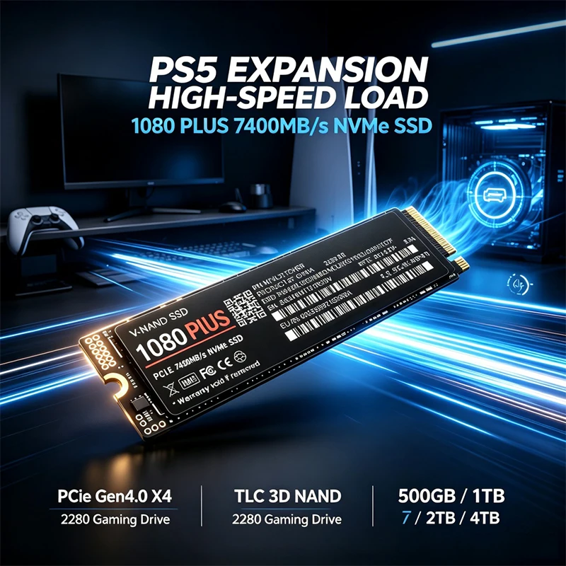 Gaming M.2 NVMe SSD 1080 PLUS  - огляд і ціна M.2 Nvme 4Tb Pcie 4.0 Ssd