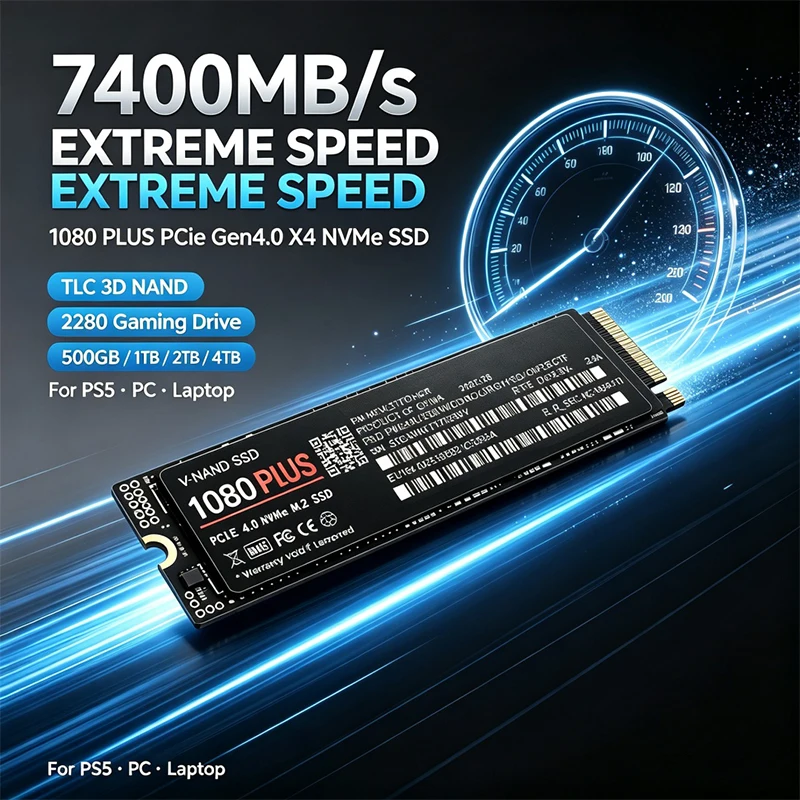 Gaming M.2 NVMe SSD 1080 PLUS  - огляд і ціна M.2 Nvme 4Tb Pcie 4.0 Ssd