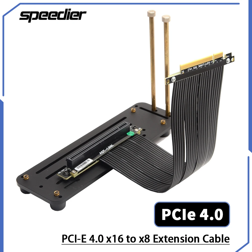 Riser PCI Express 4.0 X8 To X1 - огляд і ціна Pcie 4.0 X16 Riser Cable 90 Degree