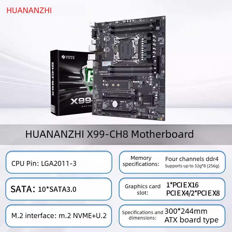 HUANANZHI LGA2011-3 X99 Mother - огляд і ціна X99 Dual Cpu Motherboard Combo