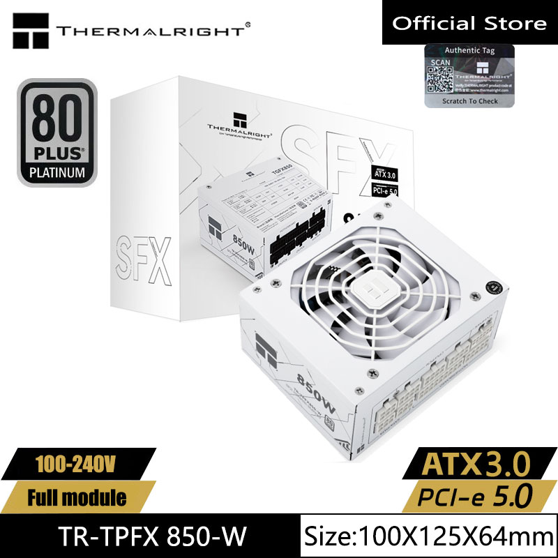 Thermalright TR-TPFX850-W Whit - огляд і ціна Sfx Power Supply 850W Gold