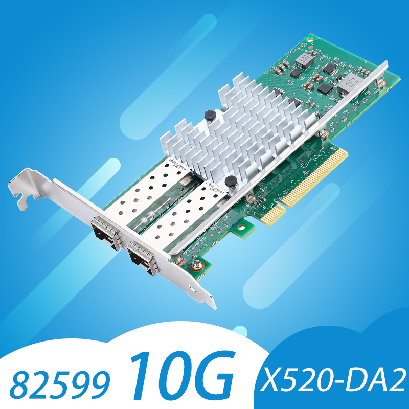 Intel X520-DA2 10Gb SFP+ PCI-E - огляд і ціна 10Gb Sfp+ Pcie Network Card Dual Port