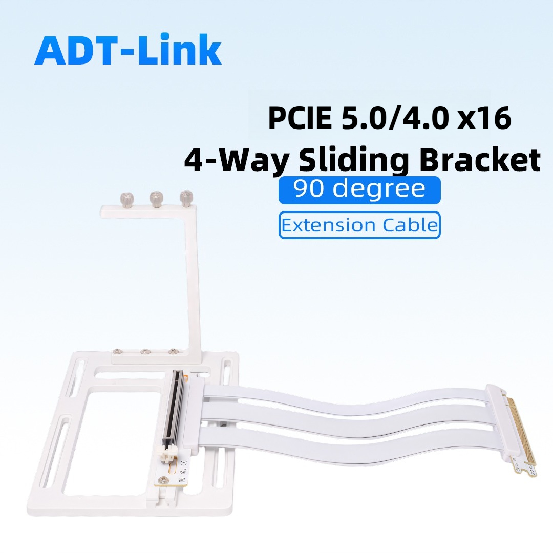 PCIe 5.0 /4.0 /3.0 X16 90 Degr - огляд і ціна Pcie 4.0 X16 Riser Cable 90 Degree