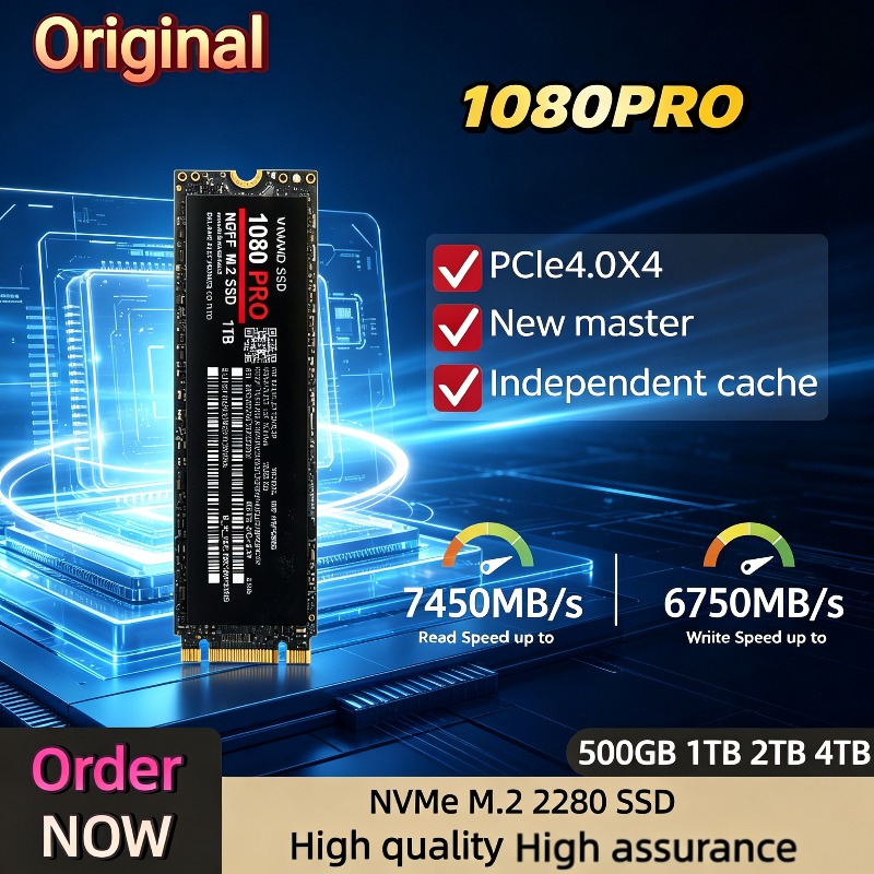 100% original 1080PRO PCIe 4.0 - огляд і ціна M.2 Nvme 4Tb Pcie 4.0 Ssd