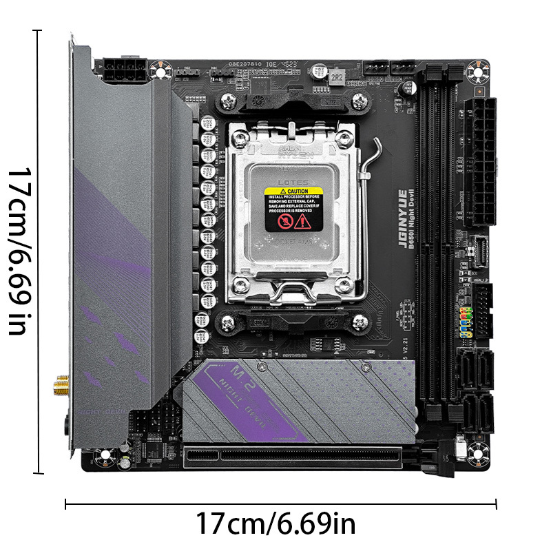 B650 Motherboard 9600X Mini IT - огляд і ціна B650 Itx Motherboard Wifi