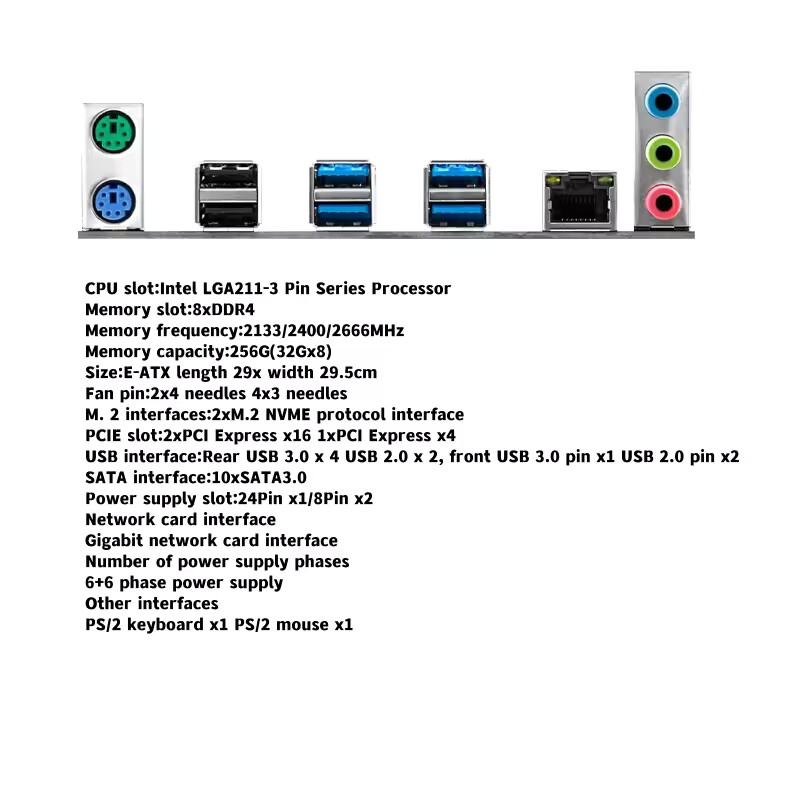 X99 Dual Motherboard CPU LGA 2 - огляд і ціна X99 Dual Cpu Motherboard Combo