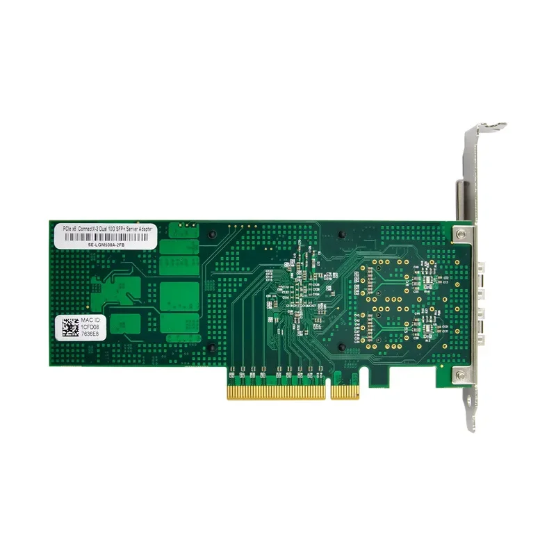 PCI-E X8 Dual-Port 10G SFP Ser - огляд і ціна 10Gb Sfp+ Pcie Network Card Dual Port